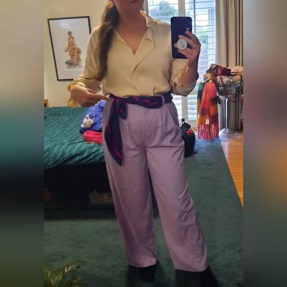 Purple 2 piece suit - Picture 3 of 5